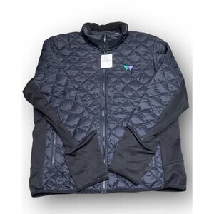 Nwt TRIMARK Men's Rougemont Hybrid Insulated Jacket Size XL Black New Quilted